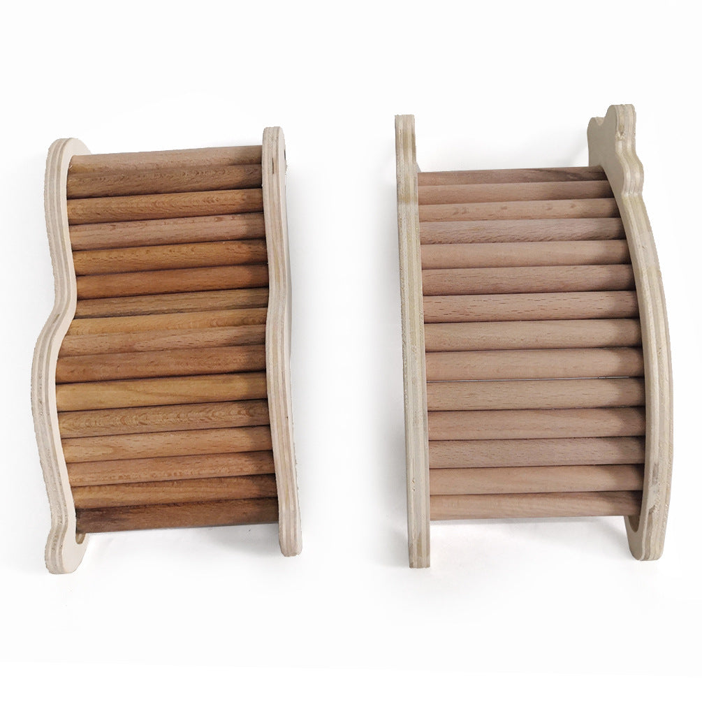 Enhance Your Hamster's Habitat with Wooden Accessories